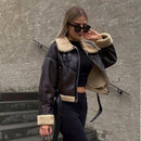 Jaqueta Feminina de Couro Legítimo Revestida - Leather Lady