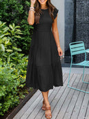 Vestido Midi Casual Flutter