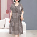 Vestido Etampado Mabel - Conforto e Elegância